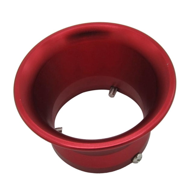 koolsoo Gobelet d'Air de Moto 50 mm Gobelet Coupe-Vent Convient à l'Interface Carb PWK24-30 Rouge