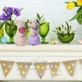 thumbnail image 4 of Decoración de gnomos de verano (2 unidades): hechos a mano, 40 cm de altura, tejido suave, base estable, regalo primaveral, 4 of 8