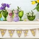 thumbnail image 4 of Gnomo De Verano Muñeca Hogar Flor Hecho A Mano Sin Rostro Regalo Enano Enano 2 Piezas Decoraciones Hogar, 4 of 8