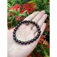 thumbnail image 5 of 10 Pcs Garnet Crystal Bead Bracelet 7-8mm, Genuine Garnet Stretch Gemstone Bracelet, Healing Crystal Bracelet, Gift for Men & Women, 5 of 10