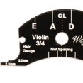 thumbnail image 6 of Violin Fingerboard Template Violin Viola Cello Strings Height Precision Assembly Adjustment Maintain Service Tool for 1/2 3/4 4/4 Violin Bridge - 3-4 Violin, 6 of 10