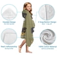 thumbnail image 7 of Dog Breeds Hooded Bath Towel，50"x30" for Ages 3 To 12 Kids, Quick Dry Lightweight Soft Microfiber Hood Beach Towel Cover Up for Kids, 7 of 7