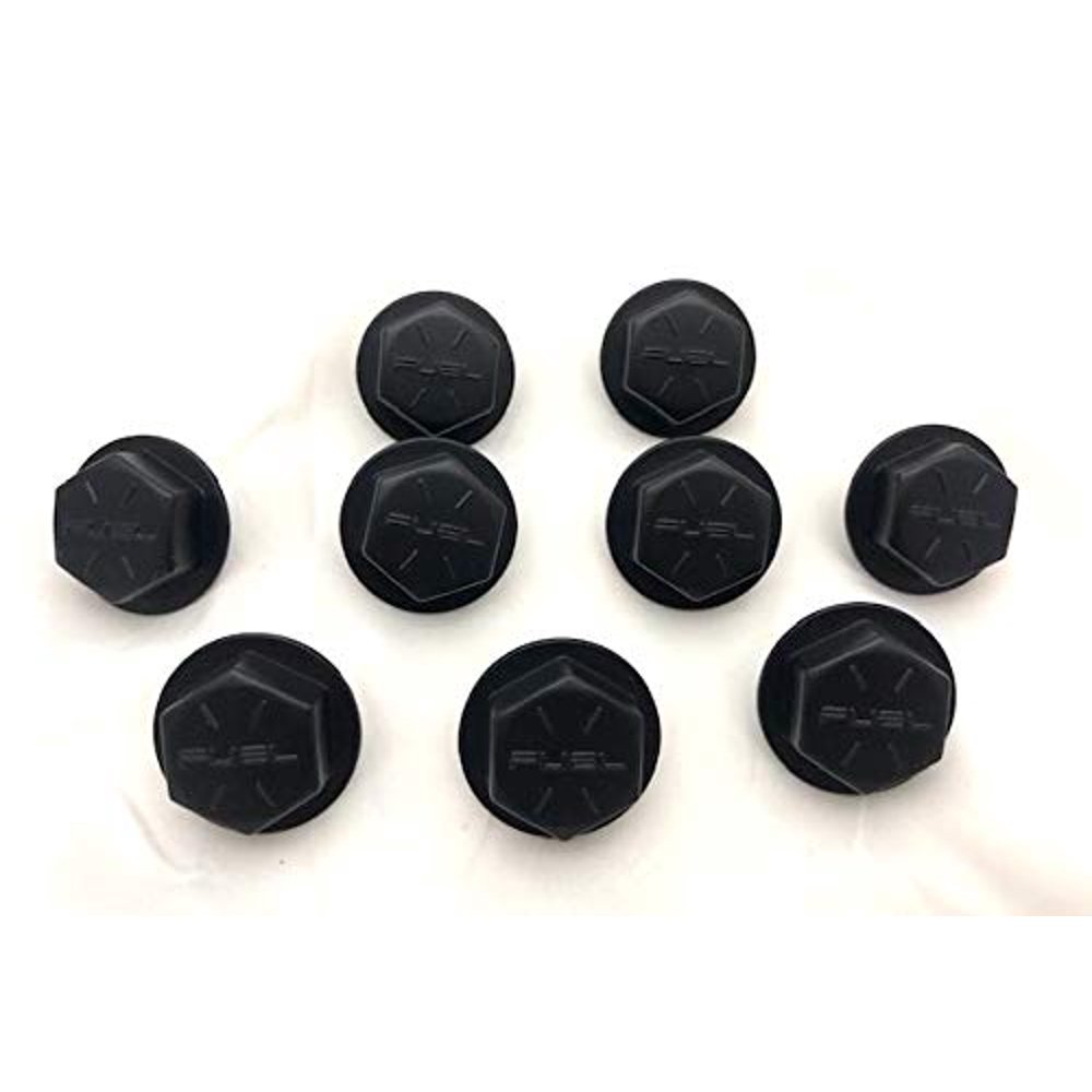 Fuel Wheels Black Wheel Dummy Bolts Set of 8 376016/515016RMB