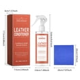 thumbnail image 3 of Multipurpose Cleaner Leather Conditioner Cleaner For Couch Furniture Leather Care Kit For Leather Couch Car Seat Apparel Boot Shoe 100ml, 3 of 9