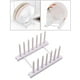 thumbnail image 5 of Organizador de tapas para ollas y sartenes, escurridor para platos de cocina blanco, 5 of 7