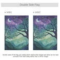thumbnail image 4 of Yayeee Garden Flag 28" x 40" Double Sided Outdoor Yard Lawn Holiday Decorations, Moonlight Forest, 4 of 6