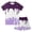 Purple, variant on enyan Baby Boys Outfit 2 Piece Ice Cream Drip Baseball Crewneck Short Sleeve Tee Shirts and Summer Drawstring Shorts Light Pink,11-12 Years