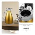 thumbnail image 2 of LEEYNEER Carafe Thermique en Acier Inoxydable 2 L à Double Paroi Flasque sous Vide Isolée Distributeur d'Eau Bouteille Pichet d'Eau Chaude Rétention de Chaleur Bouilloire à Thé Casseroles, 2 of 9