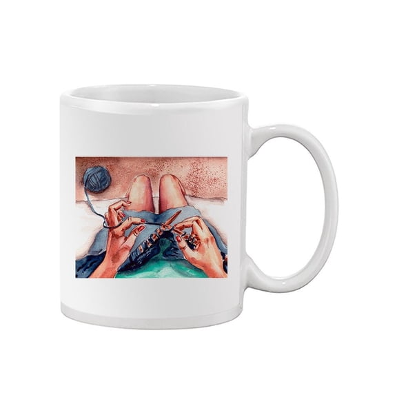 Needle Knitted Mug Unisex's -Image by Shutterstock