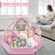 thumbnail image 5 of Tapete de gimnasio para bebés Jyusmile 8 en 1 Tummy Time con 6 juguetes, color rosa, 5 of 7