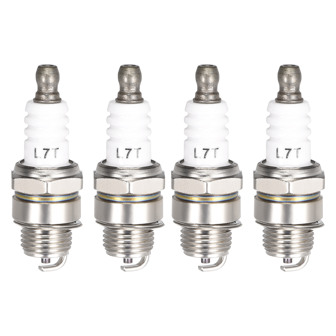 L7T Spark Plug for 2 Stroke 33cc 43cc 47cc 49cc Lawn Mower Parts , 4pcs