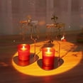 thumbnail image 2 of pitrice Rotating Spinner Candle Tea Light Holder Table Home Light Holder Decorative Candlestick Desktop Candle Holder Tray Decor Snowflakes, 2 of 9