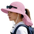 thumbnail image 3 of Gyujnb Lightweight Breathable Mesh Sun Hat Hat with Detachable Neck for Outdoor Activities, 3 of 8