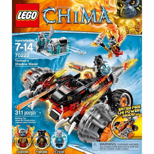 Ærlighed udelukkende medaljevinder LEGO Chima Tormaks Shadow Blazer - Walmart.com