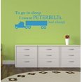 thumbnail image 3 of Count Peterbilts, Not Sheep Boys Wall Sticker Decals Vinyl Lettering Art Bedroom Decor Quotes 33x11-Inch Bayou Blue, 3 of 5