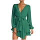 thumbnail image 1 of Mini vestido sexy con escote en V para mujer Fridja  NMB4817, 1 of 7