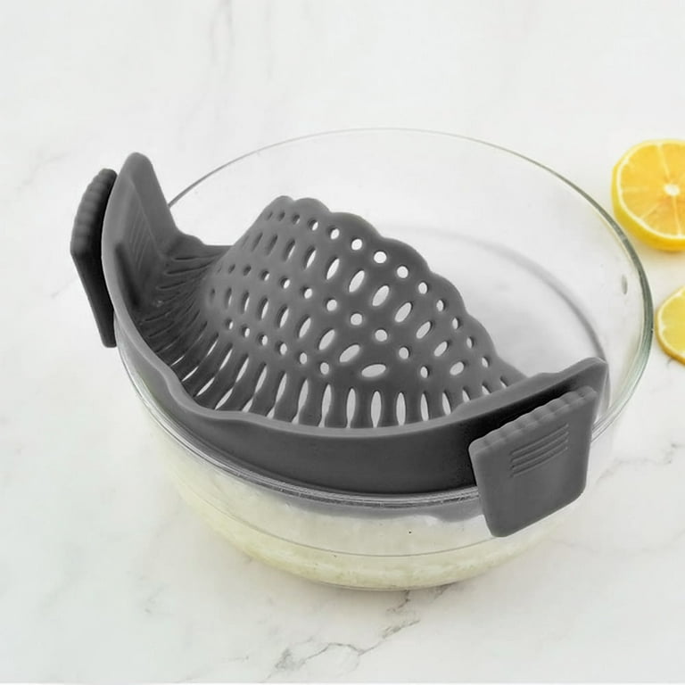 Silicone Colander Adjustable - Kitchen N Pot Strainer Silicone