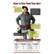 Occidental Leather Pro Framer Tool Belt, Black And Brown, 2X