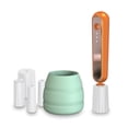 thumbnail image 3 of Herramienta de limpieza de pincel de maquillaje automático 12000 PRM recargables Cepillos electrónicos lavado Bowl Ajustable Hogar Suministros Naranja Eigraketly CE001708-03B, 3 of 7