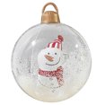 thumbnail image 2 of Pvc Inflatable Christmas Balls, 60Cm Large Inflatable Party Decorations, Outdoor Indoor Xmas Holiday Party Ambience Sphere Ball, Patio Garden Decor, 2 of 4