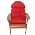 thumbnail image 2 of Adirondack Chair Seat Cushion, Weather Resistant Cushions for Adirondack Chair High Back Indoor Outdoor Patio Tufted Lounge Cushion Seat Pads, Rocking Chair Cushion Set Non Slip with Ties, 2 of 6