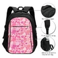 thumbnail image 3 of Balery Love Mochila con carga USB para hombre y mujer - Mochila impermeable y antirrobo para portátil con puerto USB para viajes, trabajo, estudios y universidad, 3 of 7