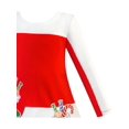 thumbnail image 5 of Girls Dress Red Christmas Stockings Xmas Candy Canes Year 5, 5 of 8