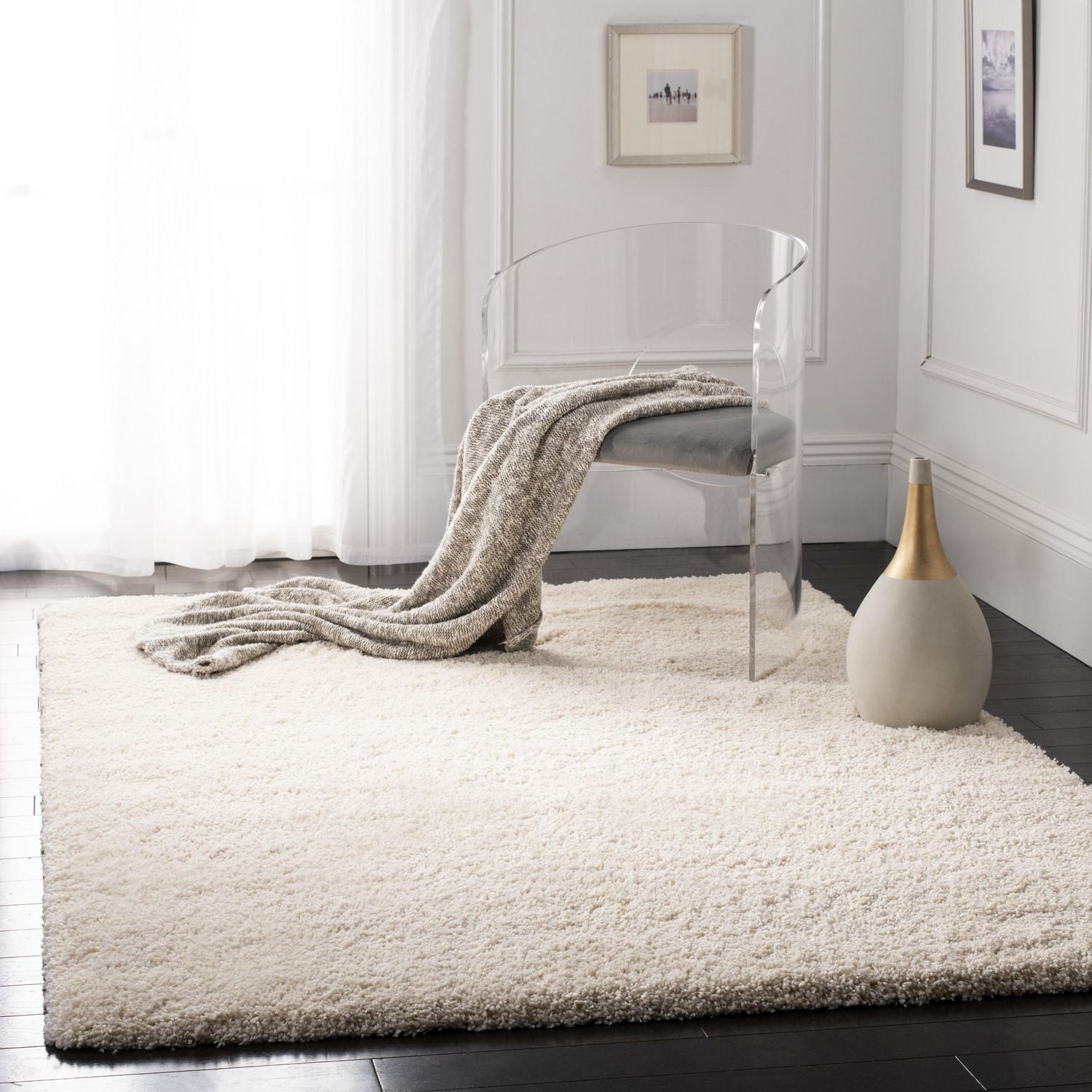 Safavieh California Solid Plush Shag Area Rug