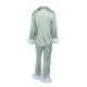 thumbnail image 4 of SAYOO Pijamas para Mujer, Decoración de Plumas, Manga Larga, Cuello de Solapa con Botones, Tops y Pantalones, Conjunto de Pijama SAYOO  Casual, 4 of 9