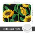 thumbnail image 2 of Balery Sunflower 1 Felpudo de franela, resistente a las manchas y a la decoloración, para uso interior y exterior, fácil de limpiar, 40 x 60 cm, 2 of 7