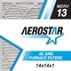 thumbnail image 1 of Aerostar 14x14x1 MERV 13 Filtro de aire plisado Filtro de aire para horno de CA Paquete de 6 (Tamaño real: 13 3/4"x13 3/4"x3/4""), 1 of 5