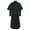 Black, variant on Men's Punk Retro Tuxedo Coat Gothic Dress Jacket Stylish Casual Outerwear for Formal and Everyday Wear