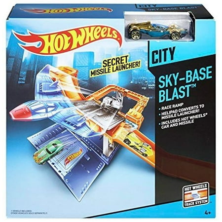 Hot Wheels Sky-Base Blast Track Set