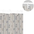 thumbnail image 5 of Coolnut Vintage Bike Stripe Shower Curtain Bathroom Decor Watercolor Shower Curtain Sets Fabric Cloth Bathroom Curtains with Hooks 60x72 Inch, 5 of 6