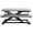 Gray/Black, variant on VIVO Black 26" Height Adjustable Standing Desk Monitor Riser Sit Stand Tabletop