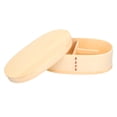 thumbnail image 2 of Nikou 800 ML Portable Bento Boîte À Lunch en Bois Conteneur De Nourriture De Stockage Enfants pour Voyage Bureau Camping Pique-Nique, 2 of 14