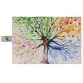 thumbnail image 3 of PKQWTM Colorful Tree Art Book Cover Book Protector Book Sleeve Book Pouch Book Bag 6x9 inch, 3 of 4