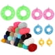thumbnail image 2 of Juego De Herramientas Para Hacer Pompones, 8 Fabricantes De Pompones Con Hilo De 24 Colores, Herramienta Hecha A Mano Para Hacer Pompones, Juego De Manualidades De Juguetes Navideños Para Tejedores, 2 of 5
