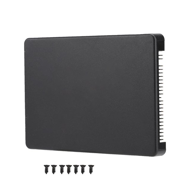 Hard Drive Box Msata Ssd To Ide 2.5 Inch Pata / Ide Parallel Port Hard Disk Box (Black), Hard Drive Box