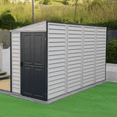 thumbnail image 4 of Duramax 4ft x 10ft Sidemate Plus Vinyl Resin Outdoor Storage Shed With Foundation Kit, 4 of 15