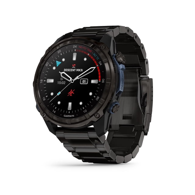 Garmin Descent™ Mk3i, Ordenador de Buceo y Smartwatch GPS Multideporte, Integración de Aire, Titanio Negro Garmin 010-02752-13
