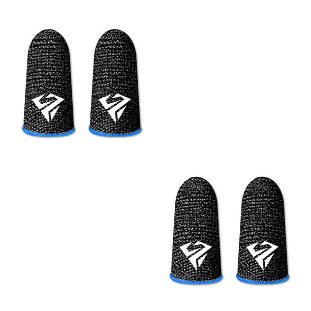 Funda para dedos Monstrate 10 piezas antideslizantes a prueba de sudor fibra Azul Tipo 2