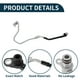 thumbnail image 4 of Manguera de radiador Unique Bargains para Mercedes-Benz GL550 2014-2016 No. 2782000500/2782000500 Plástico Metal Manguera de refrigerante Negro Tono plateado 1 Pc, 4 of 6