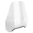 thumbnail image 3 of Motorcycle Windshield, Reduce Wind Resistance 16.9 X 16.9in Motorbike Wind Deflector  For 7/8in And 1in Handlebars For All Motorcycles Transparent, 3 of 8
