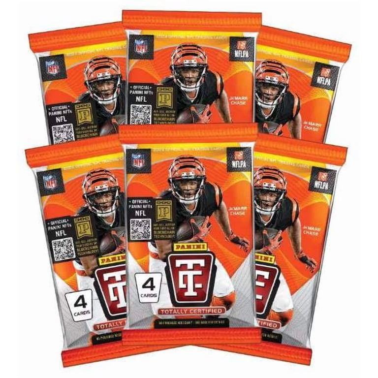 Panini NFL 2024 Totally Certified Football Trading Cards, Blaster