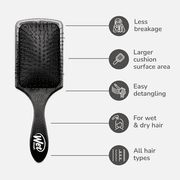 Wet Brush® Paddle Black Detangler Hair Brush