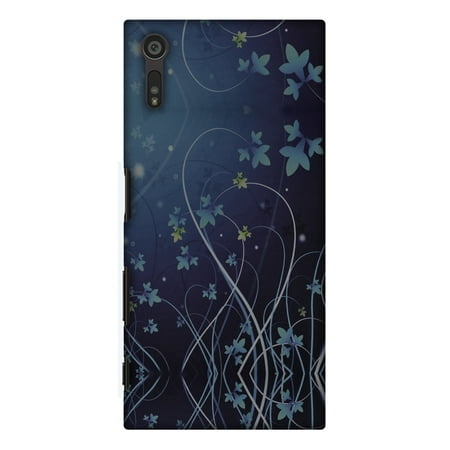 Sony Xperia XZ Case, Premium Handcrafted Designer Hard Shell Snap On Case Printed Back Cover with Screen Cleaning Kit for Sony Xperia XZ, Slim, Protective - Midnight
