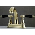 thumbnail image 2 of Kingston Brass KS7612PKL 4 in. Centerset Bathroom Faucet, Polished Brass, 2 of 3
