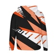 thumbnail image 3 of QUINDOS Sweatshirts for Men Plain Geometric Graphic Hoodies for Men Tall Long Sleeve Casual Pullover Tops Kangaroo Pocket, 3 of 4