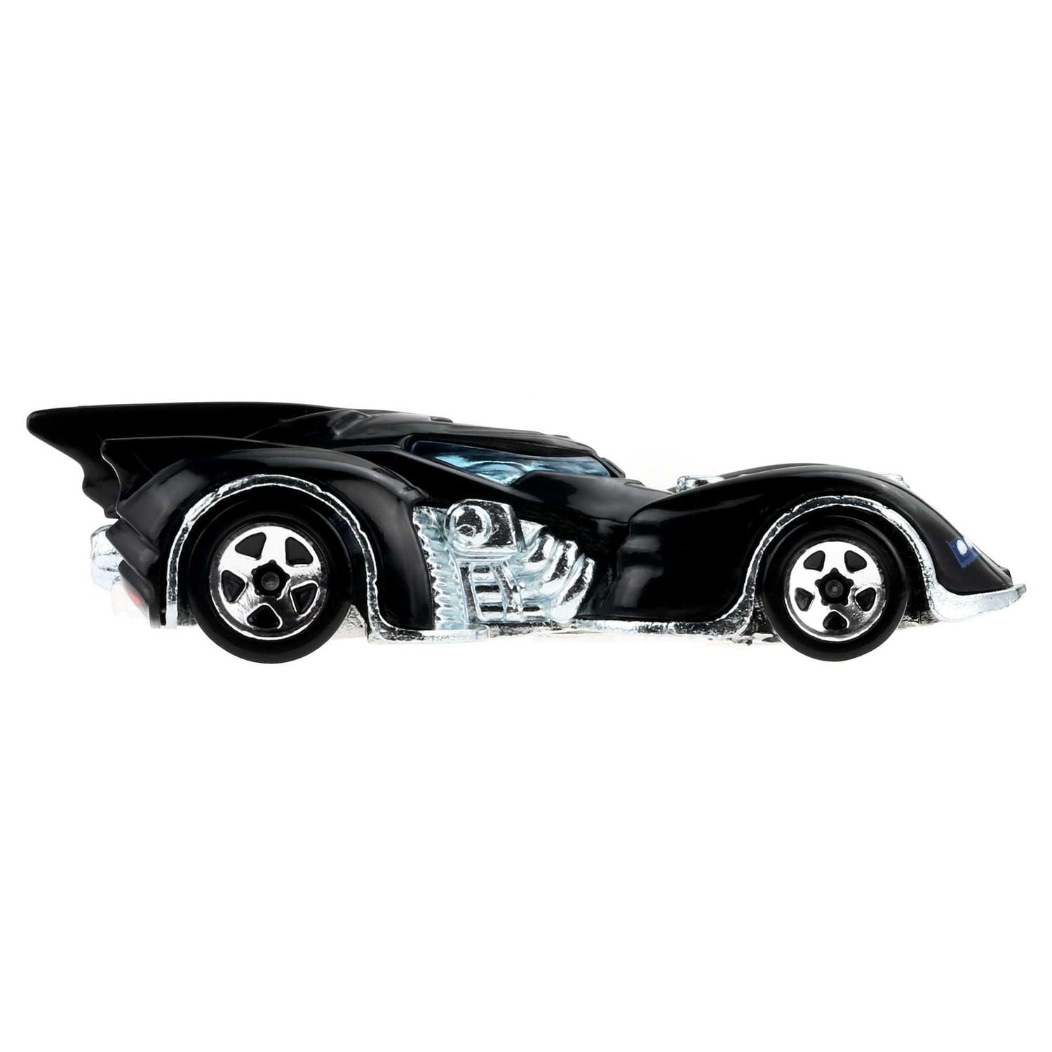 Hot Wheels-Véhicule Arkham Asylum Batmobile issus de l’univers Batman, 3 ans et plus